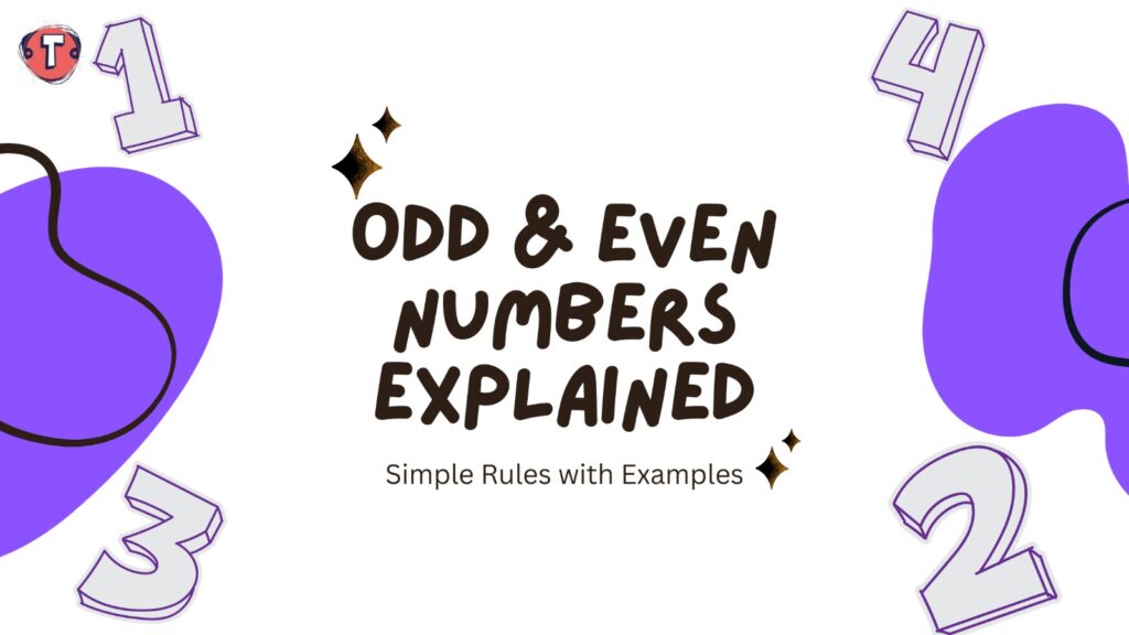 odd and even numbers